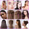HEYMKGO Juego de Herramientas para Peinar el Cabello con 400Pcs