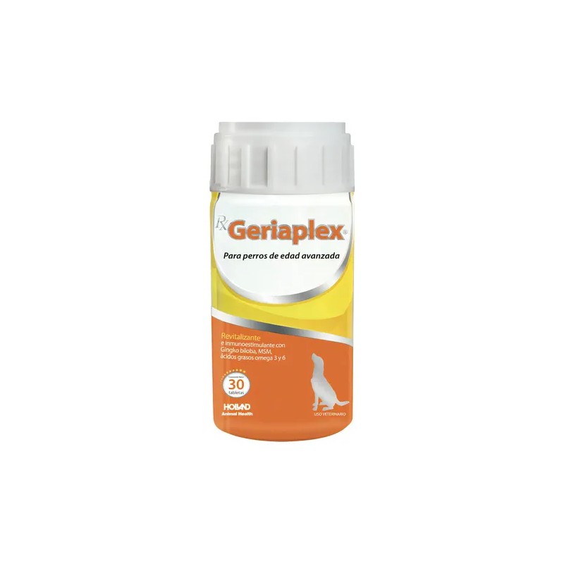 Geriaplex 30 Tab Edad Avanzada Inmunoestimulador Antioxidant
