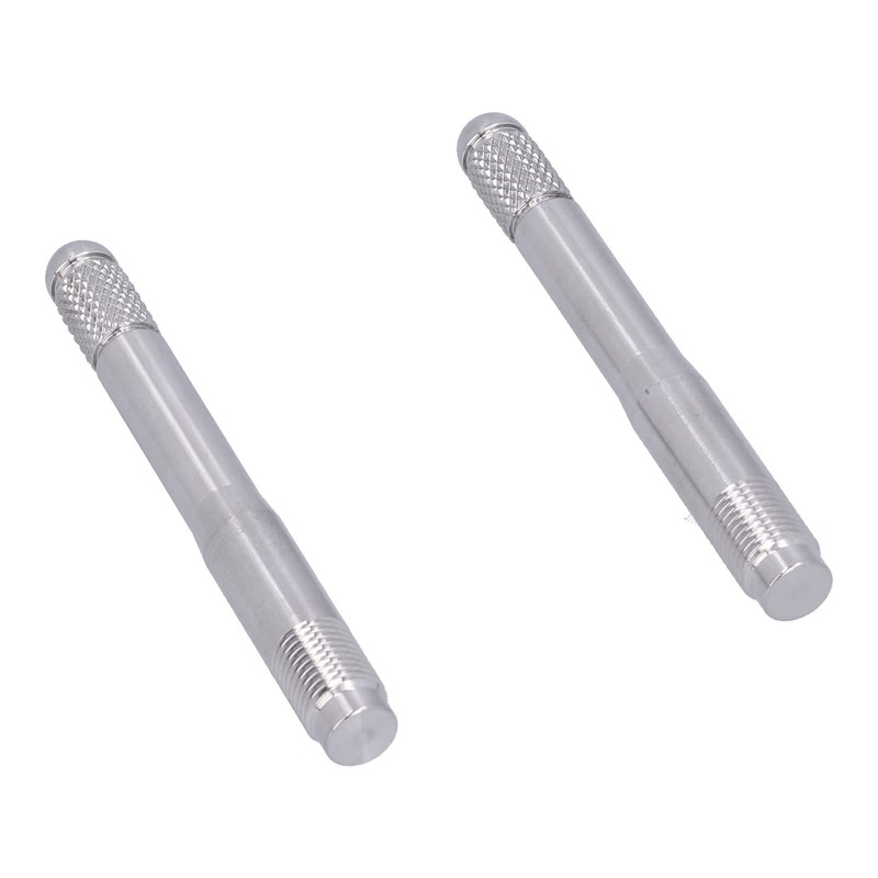 Tbest 2pcs Stainless Steel M14x1.5 Thread Wheel Stud Alignment Pins,