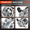Power Steering Pump 21-5495 with Pulley Compatible with Honda Accord