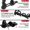 Upgraded Single ATV/UTV Gun Rack, Hunting Tool Holder Mount Compatible