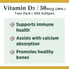 Nature'S Bounty Vitamin D3 Supplement 50Mcg, 2000IU,150 Count (Pack of