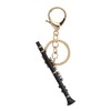 MoonEmbassy Miniature Clarinet Musical Instrument Gift Key Holder with Clarinet