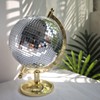 MFGDISCO Disco Ball Globe Home Decor Statues Classic Tabletop Art