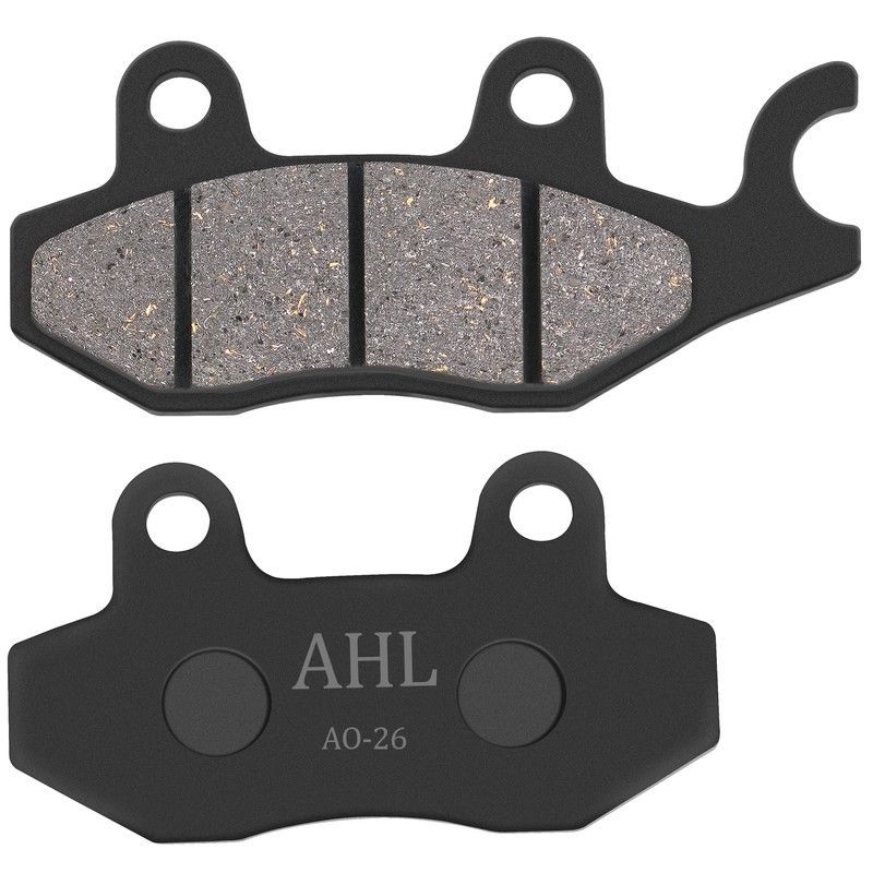 AHL Front and Rear Brake Pads Compatible with YAMAHA RHINO