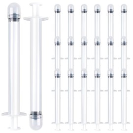Dizzily Dizzily 20 Pack Disposable Plastic Vaginal Cream Applicators, Individually Wrapped Hygienic Injector Applicator to Fit Preseed Lubricant, Estrace, Contraceptive Gels, Personal Lube, OTC Gel or Cream