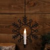 Noma Hanging Snowflake, Black, 29 cm (Pack of 1)