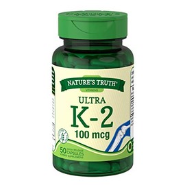 Nature's Truth Ultra Vitamin K-2 100 mcg, 50 Count (2)