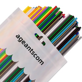 3Doodler Start+ Exclusive 32 Colors 3D Pen Filament Refill (27 Normal Colors + 5 Fluorescent Colors), Low Temperature Compatible, PCL Material, 0.1 inch (2.5 mm) Diameter, 5 Inches (15 cm) Each Color
