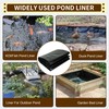 yeezoo 10X10FT Reinforced PE Pond Liner, KOI Pond Liners for