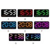 AIXXCUVQ Electronic Digital Wall Clock with Adjustable Brightness 9. Display