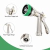 HOSUN Garden Hose Nozzle Sprayer Heavy Duty, 100% Metal Water