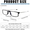 Viseng anti-blue light folding reading glasses for men and women