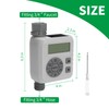Zuomeng Sprinkler Timer, Programmable Irrigation Water Timer for Garden Hose,