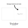 Twizler Easter Cards Pack of 12 - Bees & Ladybirds