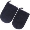 2 piezas Guantes Aplicadores para Autobronceado Mitones Negros para Aplicación