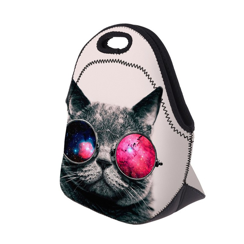 Insulated Neoprene Lunch Bag for Women,Men and Kids, Reusable Soft