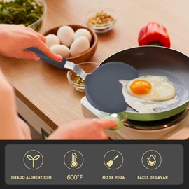U Chef Set de 3 Espátulas de Silicona Resistentes al Calor, Utensilios de Cocina Antiadherentes, Espátulas Flexibles, Accesorios para Cocina (3 piezas)
