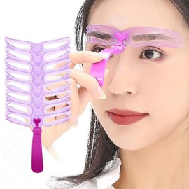 8-Piece Eyebrow Drawing Set, Shaping & Grooming, Eyebrow Guide / 눈썹그리기 8종 세트 모양 정리 눈썹가이드