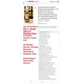 Hayward Enterprises Brand Cologne Oil Compatible to ROMANCE SILVER for Men, Fragrance Rendition, Eau de Parfum, 1/3 oz. (10ml) Glass Roll on