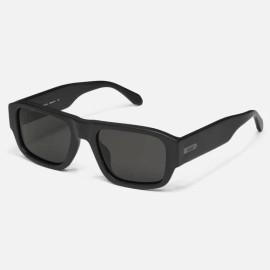 Quay Nigh Cap Matte Black Polarized Sunglasses