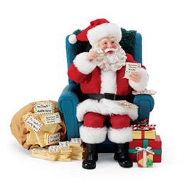 Department 56 Possible Dreams Christmas Traditions Letters to Santa Figurine, 8.98 Inch, Multicolor