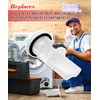 WH11X34741 Washer Drain Pump Filter Fits For GE Washer,Replaces WH23X10029,WH23X10027,AP7205454,4977949,PS16874133,EAP16874133
