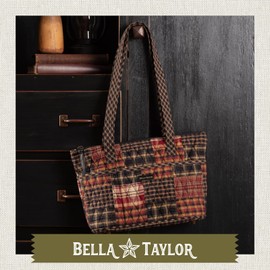 Bella Taylor Small Tote | Quilted Patchwork Cotton Purse for Women | Beckham