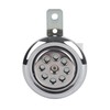 Universal Powerful 105dB Motorcycle Horn with Chrome Lid Honeycomb Pattern