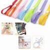 LHKJ Pack of 7 Anti-Drop Strap Baby Toy, Dummy Chain