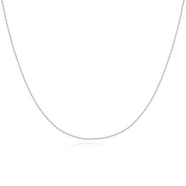 MARLION JEWELS Kette für damen in silber 925 für jeden Damenanhänger oder jede Kombi. Silberkette für damen ideal als Geschenk. Halskette für damen. Schmuck Damen (Versilberung)