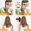 Jormftte 9 Pcs Bra Strap Clips, 3 Pcs Bra Straps