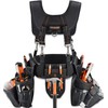WELKINLAND 39Pockets Tool Belts for Men with Suspenders, 4" Padded