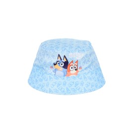 BlueY Kids Bucket Hat, Fisherman Hat Design, Summer Hat for Kids, Gift for Boys and Girls, lightblue, 53