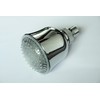 Steinbach Solarduschenzubehör LED Shower Head Silver Diameter Approx. 9 x