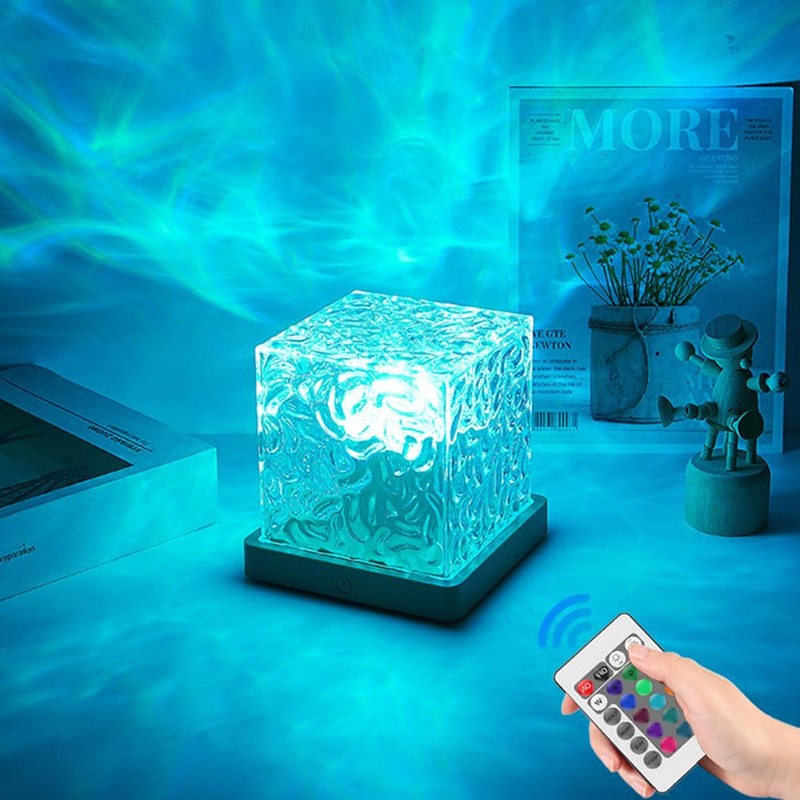 Wave Lamp Table Lamp LED Bedside Lamp Ocean Waves LED