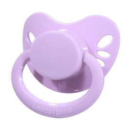 Landofgenie Adult Size Large Shield Pacifiers Butterfly Shaped Cutie Pacifier 1Pice