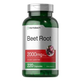 Raíz De Remolacha Para Salud Del Corazón 220 Caps Hecho Usa