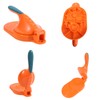 Dough Presser Dumpling Skin Maker with 3Pcs Dumpling Press Molds,