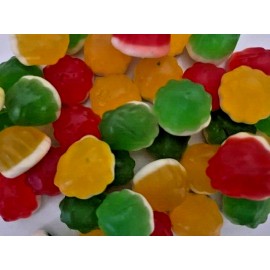Unbranded Assorted Mix of Fruit Flavored Soft Chewy Gummi Gummy Candy- 1/2 POUND