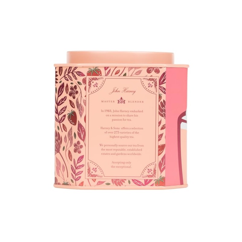 Harney & Sons Té Oolong Sabor Batido de Fresa, Libre