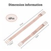 6Pcs Bra Strap Holder, Bra Strap Clips for Racerback, Full
