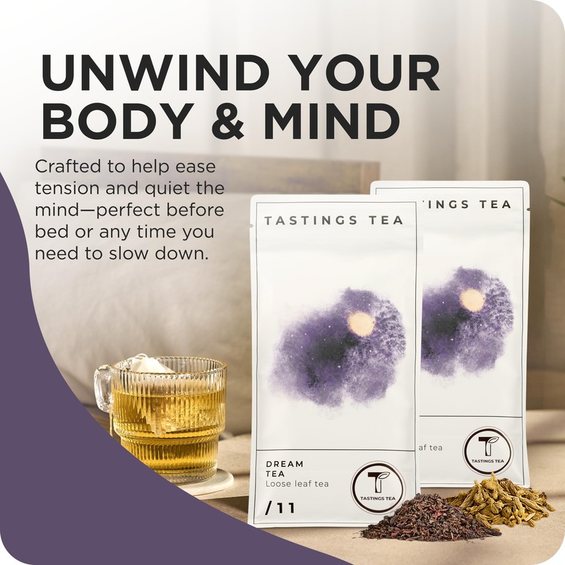 Tastings Tea Dream Tea - 8 oz Loose Leaf