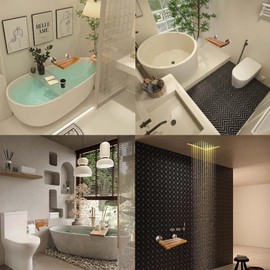 20 Inch Folding Teak Shower Bench - Wall Mounted Space-Saving Shower Seat for Elderly & Adults, Brushed Nickel Cover, 330lb Weight Capacity, Ideal for Shower, Spa, Shaving Leg