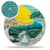 Green Forest 3 Year Sobriety Coin - Recovery Sun Three