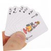 KOMBIUDA 24sets Miniature Travel Playing Cards Compact Deck for Fun