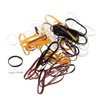 Generic 1 set Disposable Hair Elastics Ties of High Elasticity