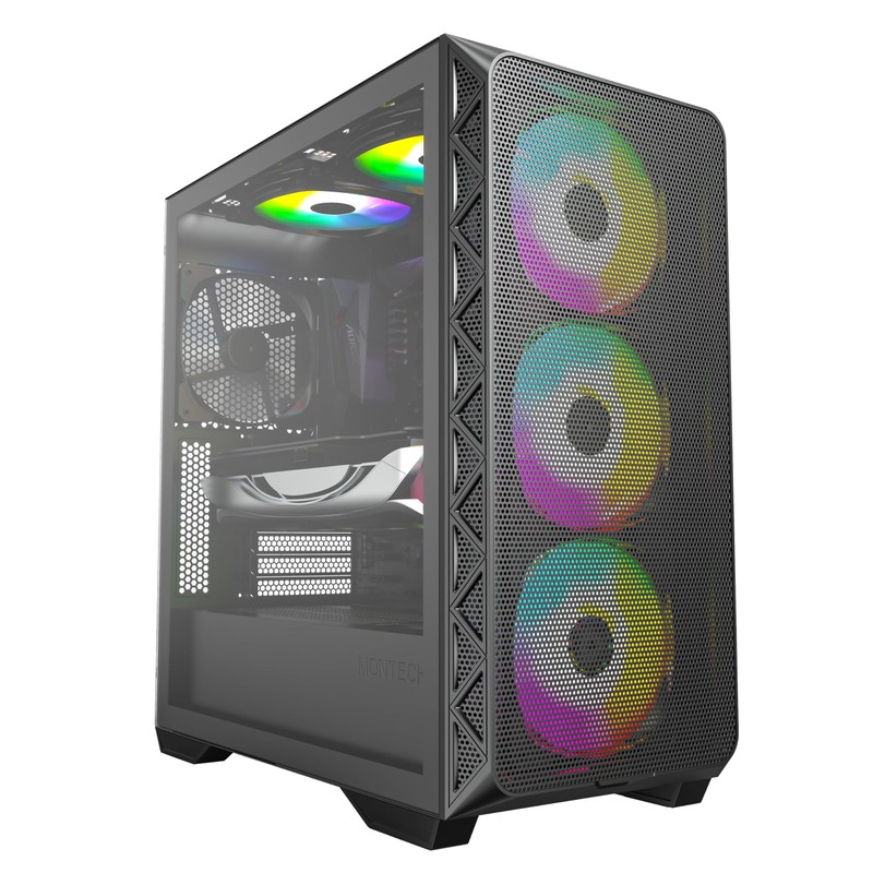 Montech AIR 903 Series, E-ATX Mid Tower Case, High Airflow,