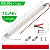 CT CAPETRONIX 12v LED Interior Light Bar, 168LEDs 15.4IN 1700LM