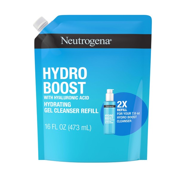 Neutrogena Neutrogena Hydro Boost Lightweight Hydrating Facial Cleansing Gel, Gentle
